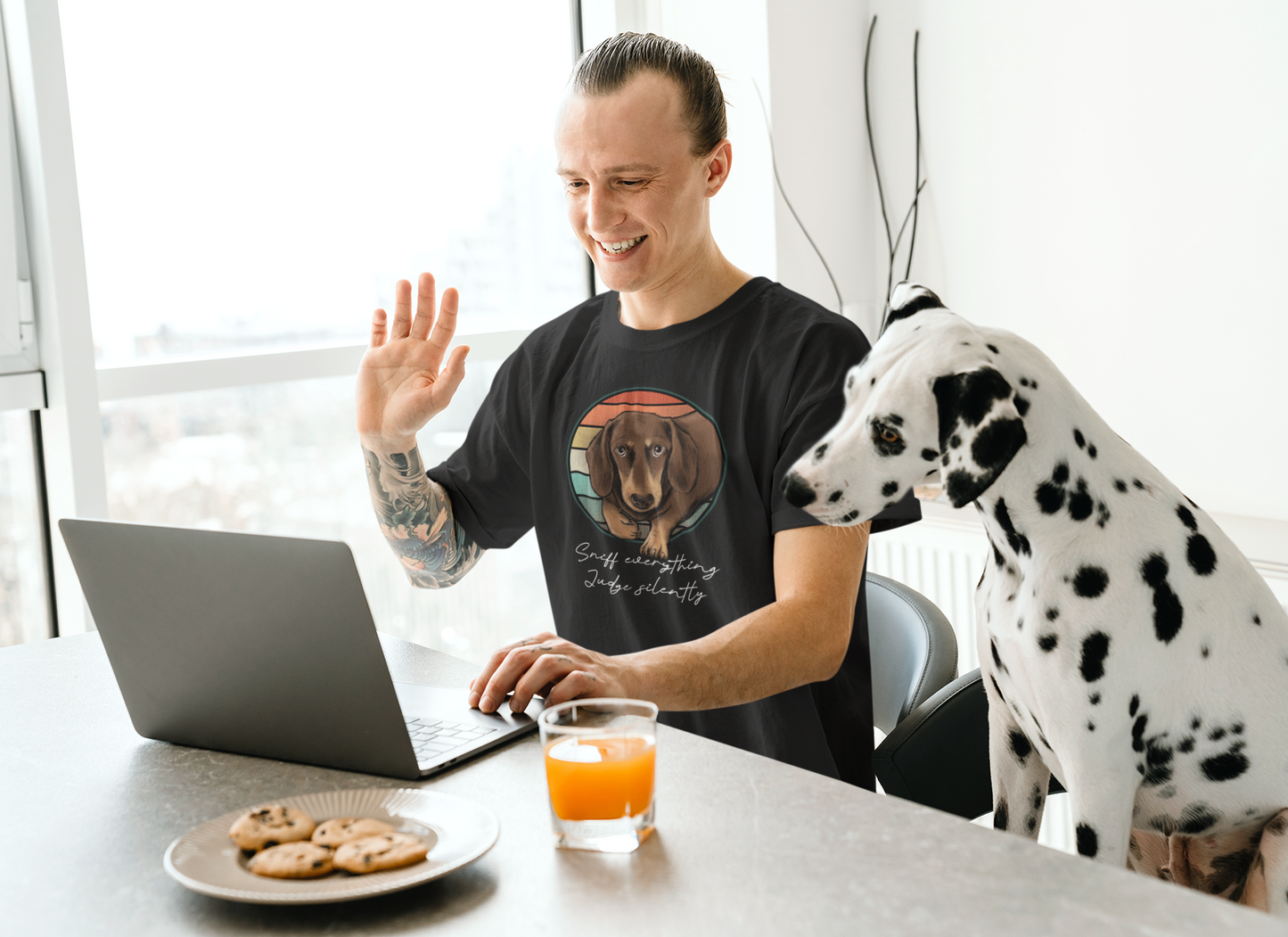Judge Silently Tee - Print Edition