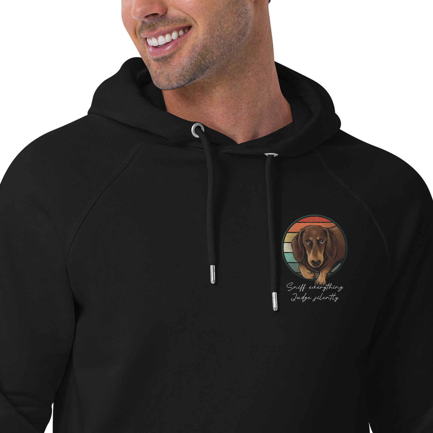 Judge Silently Premium Hoodie - Embroidered Edition