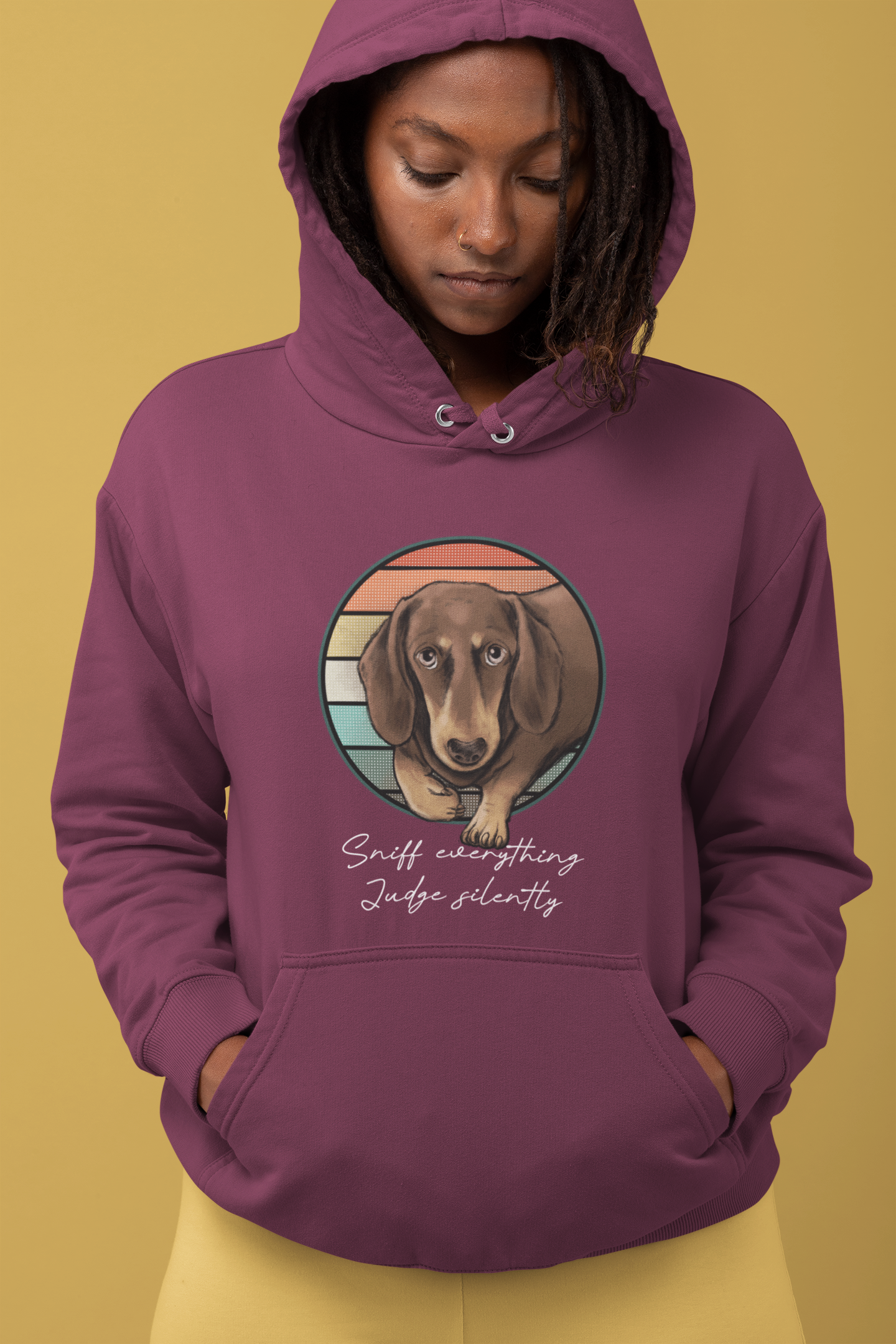 Judge Silently Hoodie – Print Edition