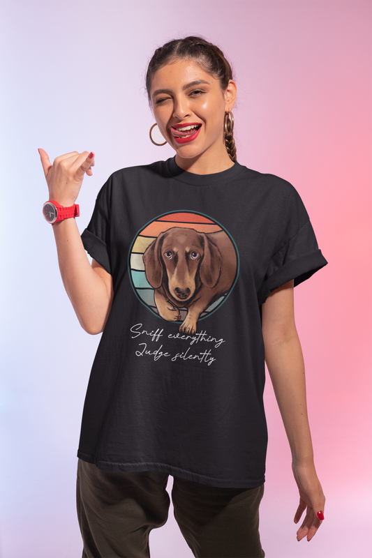 Judge Silently Tee - Print Edition