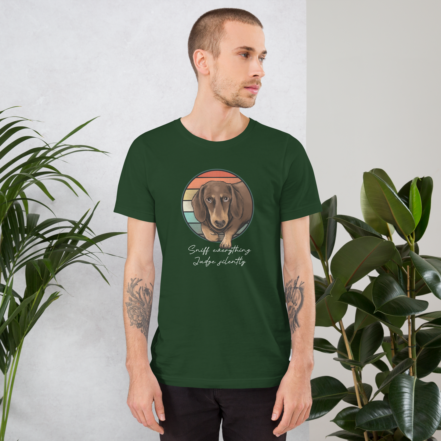 Judge Silently Tee - Print Edition